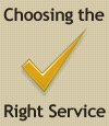 Choosing the Right Service